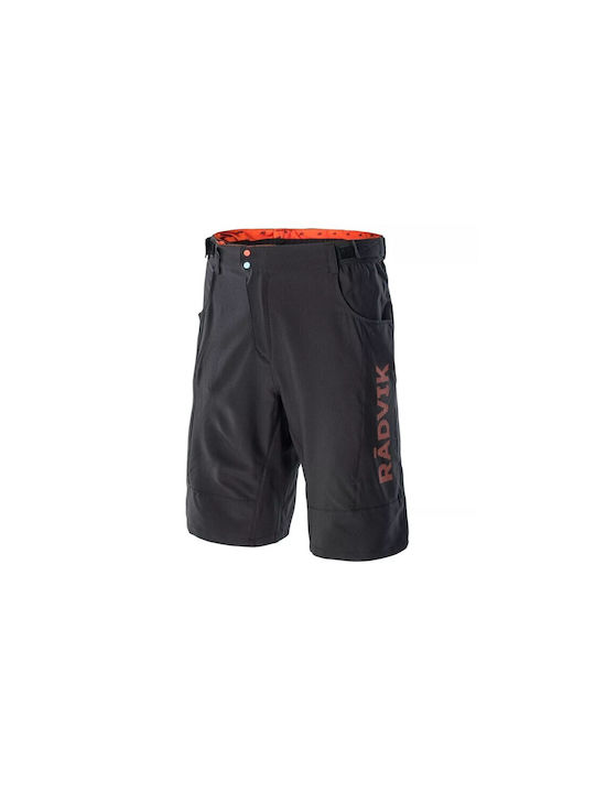 Radvik Geit Gts Pantaloni de ciclism pentru bărbați cu pernă Negru