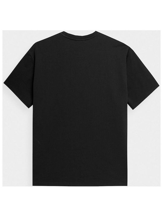 Outhorn T-shirt Bărbătesc cu Mânecă Scurtă Negru