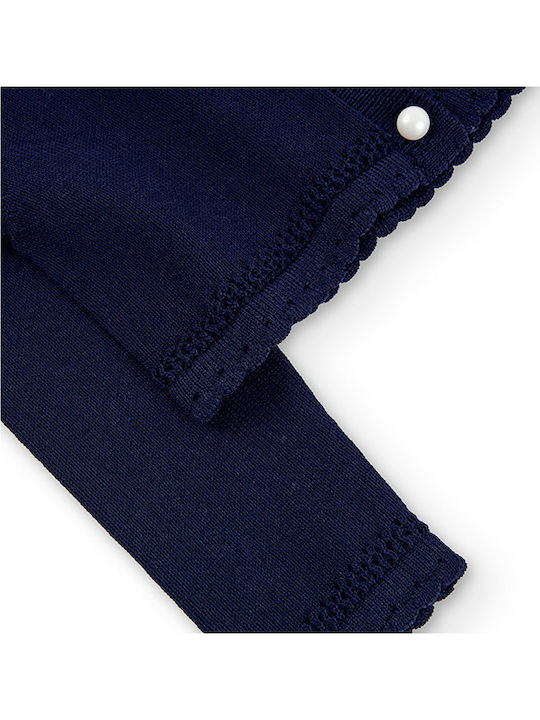 Kids Bolero Knitted Navy Blue