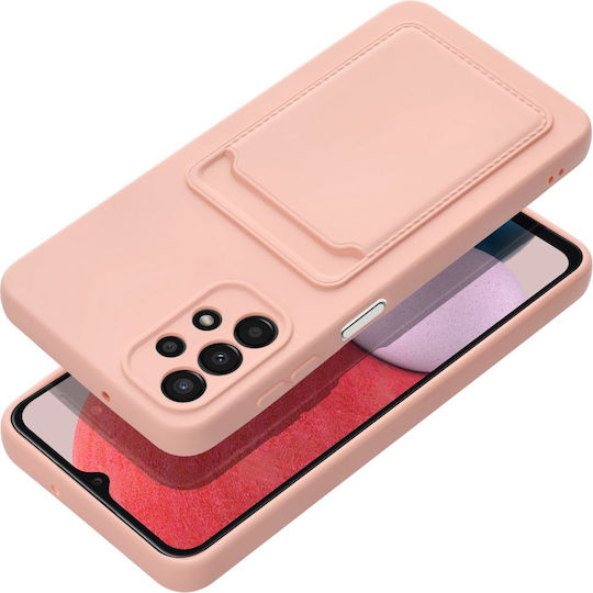 Sonique Card Slot Cover Back Cover Σιλικόνης Ροζ (/Galaxy A13 5G)