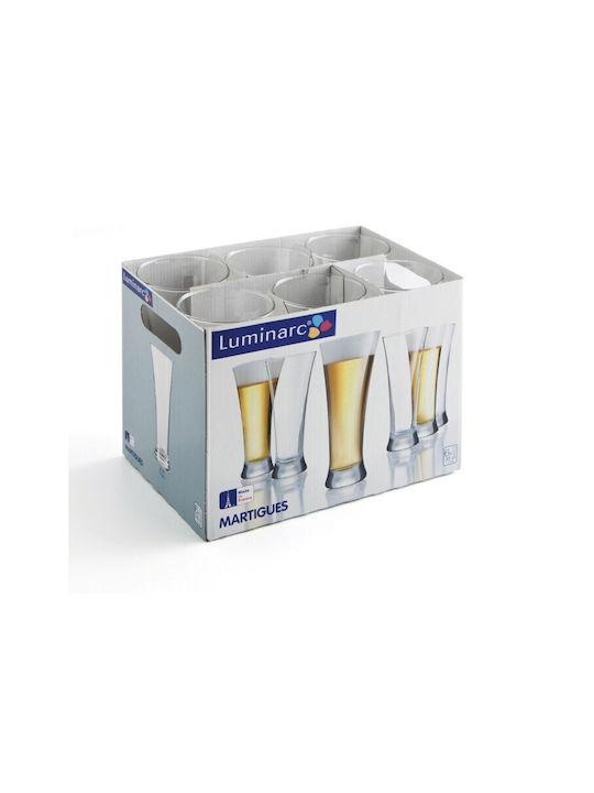 Luminarc Martigues Set of Glasses Water made of Glass 330ml 6pcs