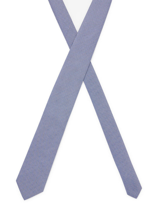 Hugo Boss Men's Tie Printed In Navy Blue Colour