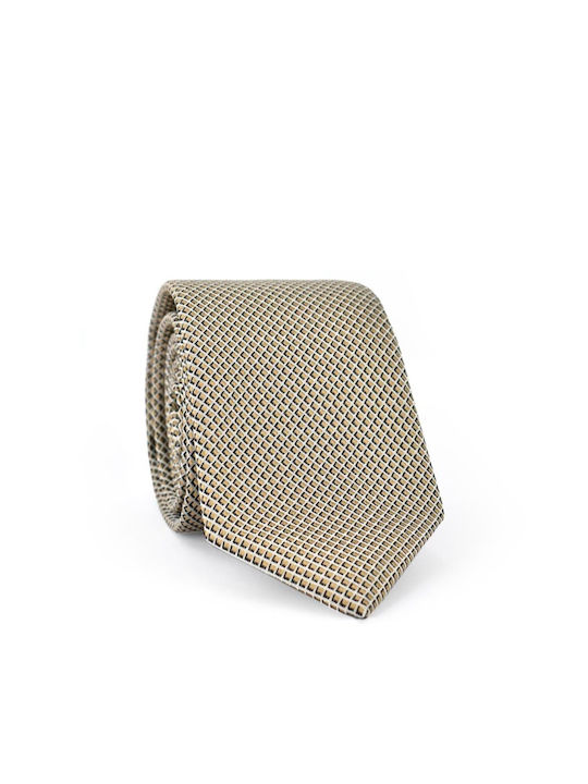 Hugo Boss Men's Tie Printed In Beige Colour