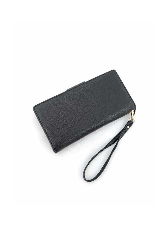 Verde Large Women's Wallet Black