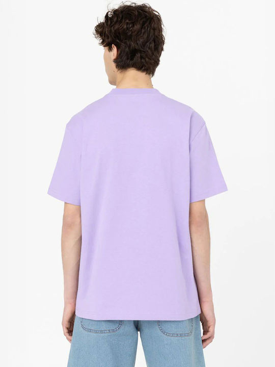 Dickies Porterdale T-shirt Bărbătesc cu Mânecă Scurtă Violet