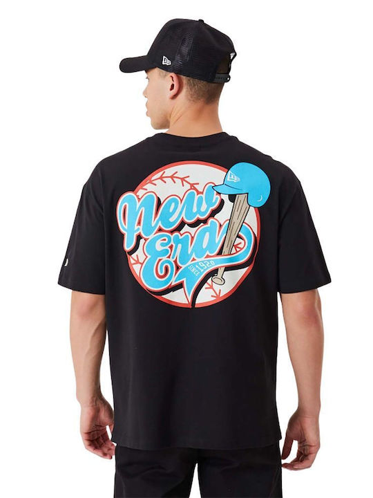 New Era Men's Short Sleeve T-shirt Black