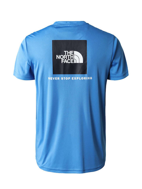 Αθλητικό T-shirt Γαλάζιο