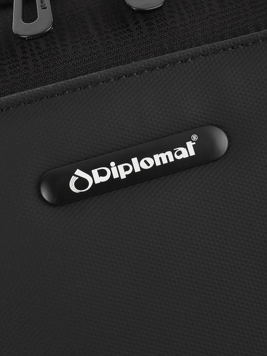 Diplomat Kingston Collection KN94 Τσάντα Ώμου / Χειρός για Laptop 15.6" με Θύρα USB σε Μαύρο χρώμα
