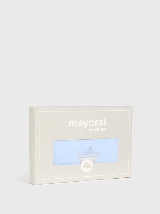 Mayoral Babystrampler Langärmliges Hellblau