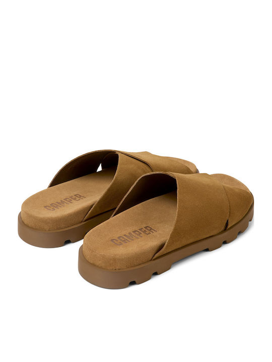 Brutus Leder Herrensandalen in Braun Farbe