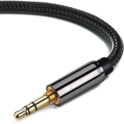 Wozinsky 3.5mm male - 3.5mm male Cable Black 2m