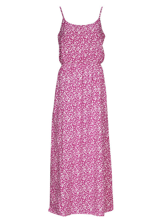 Sommer Maxi Kleid Rosa