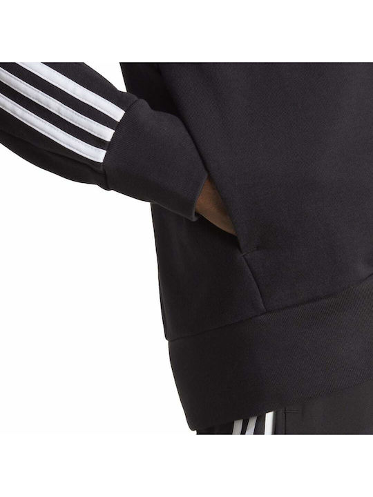 Essentials French Terry Hoodie Jacket Black