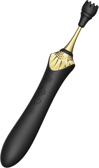 Zalo Bess 2 Clitoral Vibrator Clitoral Vibrator 22cm Obsidian Black