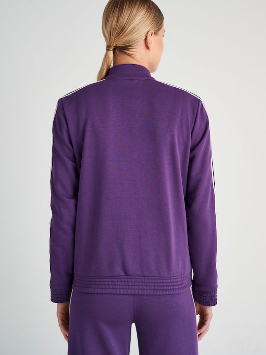 SugarFree Women's Cardigan Purple