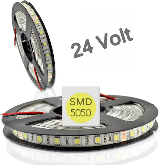 Elmark Ταινία LED 24V Θερμό Λευκό Φως 5m Τύπου SMD2835