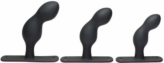 XR Master Series P-Spot Plugger Trainer Πρωκτικές Σφήνες Σετ Μαύρες