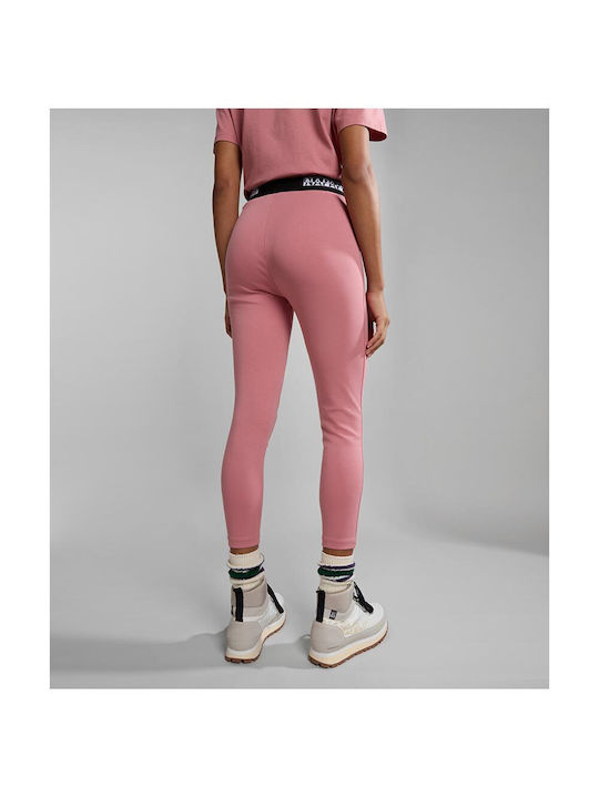 Napapijri Frauen Lang Leggings Rosa NP0A4GKT-PB1