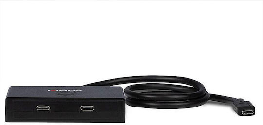 Lindy USB 3.2 2 Port Hub with USB-C Connection