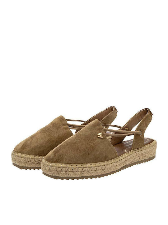Rambla Suede Γυναικείες Εσπαντρίγιες σε Ταμπά Χρώμα