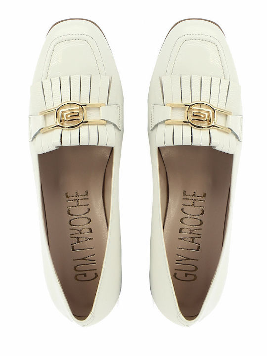 Guy Laroche Γυναικεία Loafers Light Beige