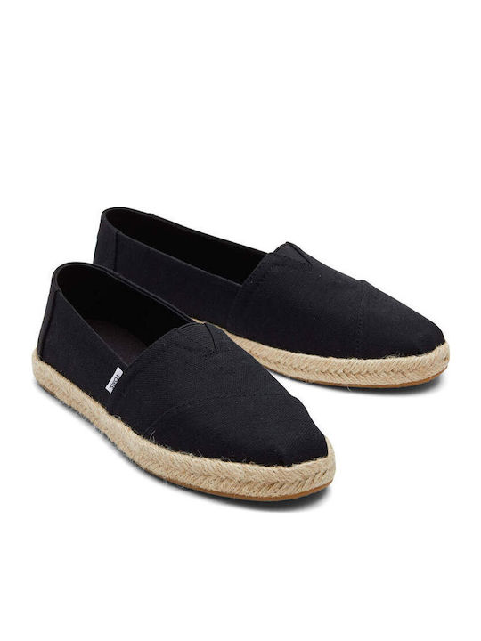 Alpargata Women's Fabric Espadrilles Black