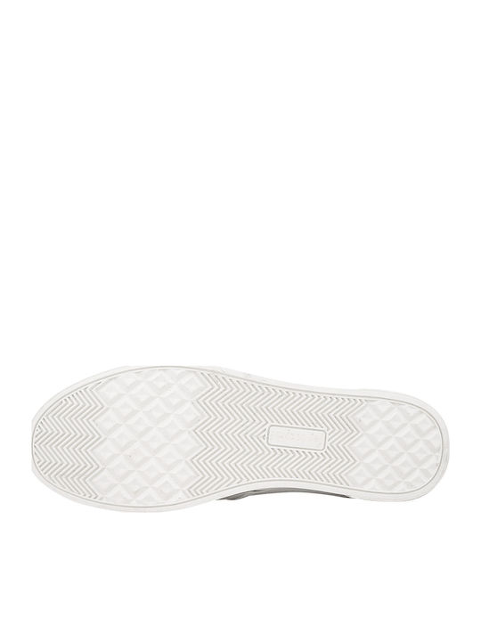 Ceni Stoff Herren Slip-Ons Weiß