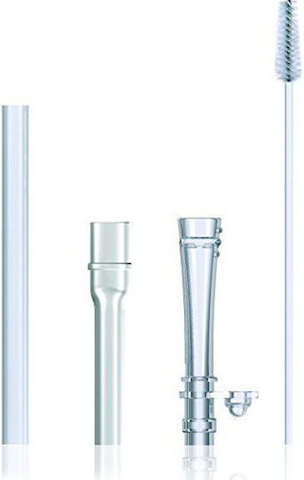 Nuby Silicone Baby Replacement Straw No-spill for 12+ months Transparent