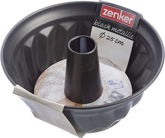 Zenker Formă Margaritar Antiaderență Negru Metalizat Ø25cm