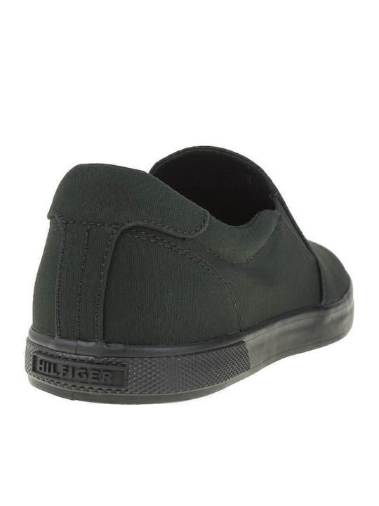 Men's Canvas Slip-Ons Triple Black