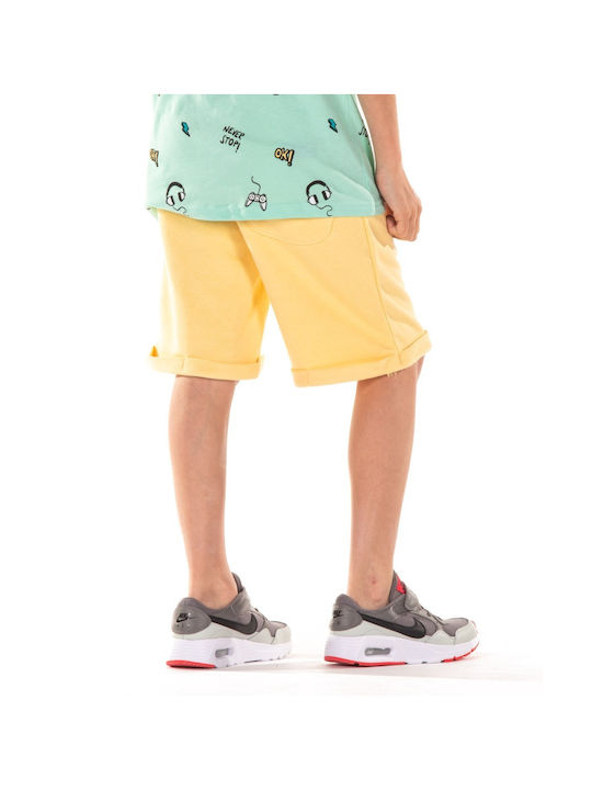 District75 Kids Shorts/Bermuda Fabric Yellow