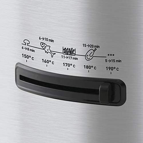 Tefal FF175D71 One Filtra Inox Φριτέζα 2.1lt Μαύρη