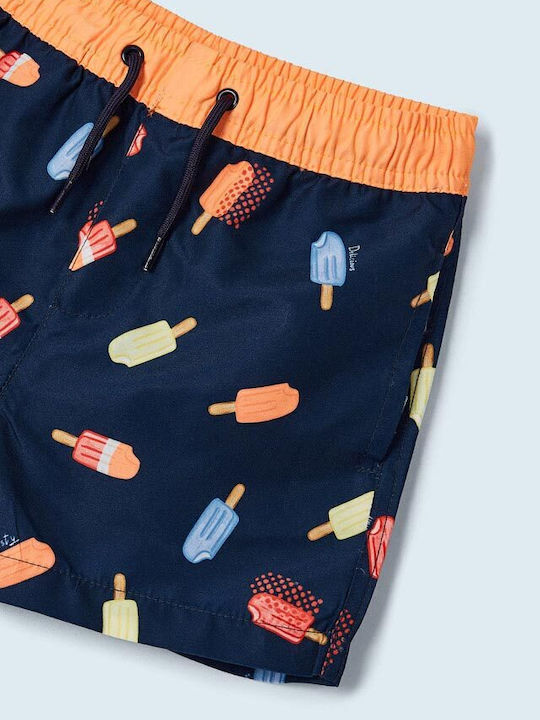 Mayoral Kids Swimwear Swim Shorts Navy Blue