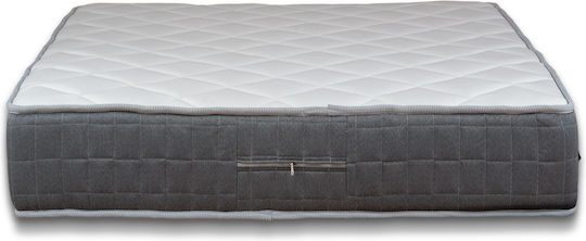 Ypnos Atlas Plus Natural Latex Μονό Ορθοπεδικό Στρώμα Foam / Latex Διπλής Όψης 90x190cm με Ελατήρια