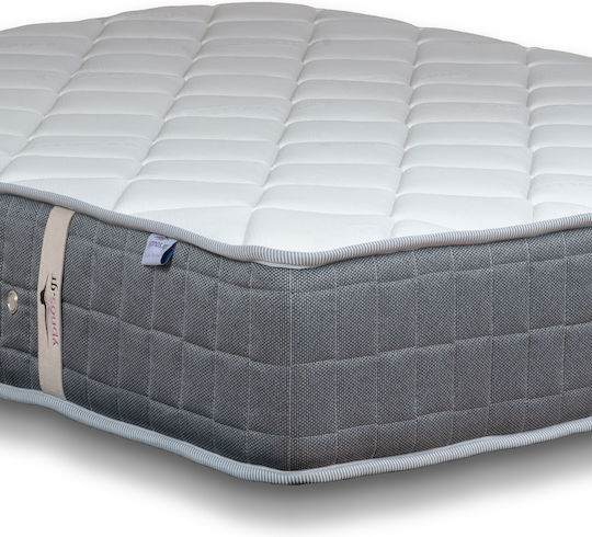 Ypnos Atlas Plus Natural Latex Μονό Ορθοπεδικό Στρώμα Foam / Latex Διπλής Όψης 90x190cm με Ελατήρια