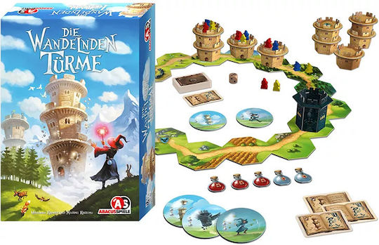 Brettspiel Wandering Towers für 2-6 Spieler 8+ Jahre (EN) Capstone Games