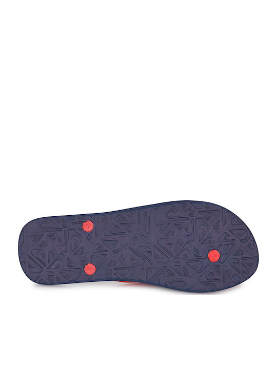 Molokai Men's Flip Flops Blue/Red