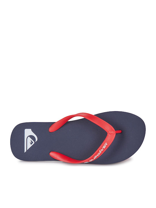 Molokai Men's Flip Flops Blue/Red