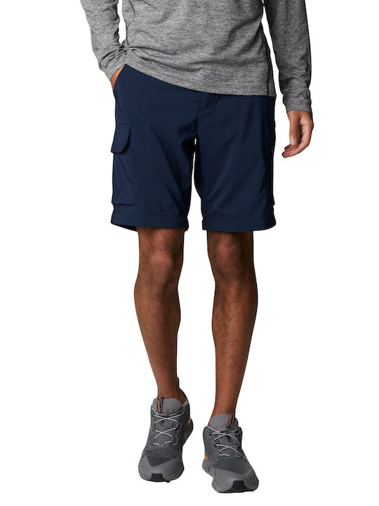 Columbia Silver Ridge Utility Convertible Men's Hiking Long Trousers Blue