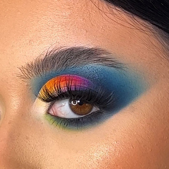 BPerfect Cosmetics X Stacey Marie Carnival All Stars Palette with Eye Shadows in Pressed Powder Form