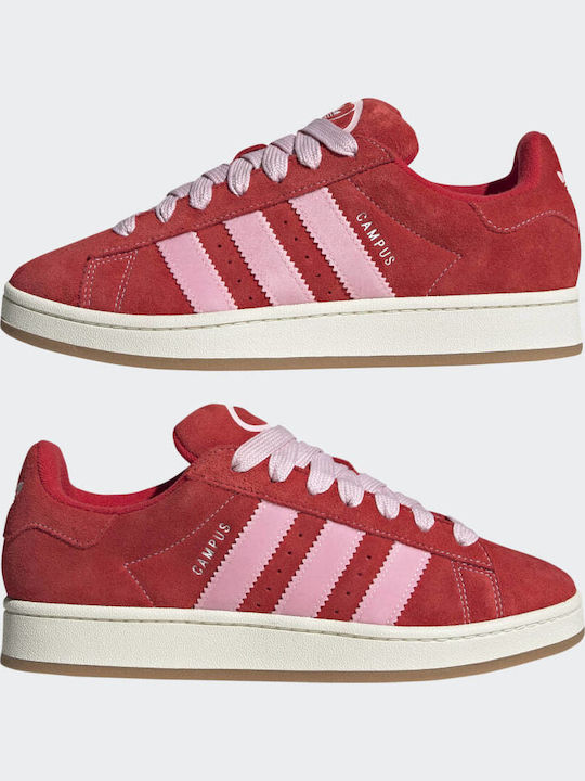 Campus 00s Sneakers Better Scarlet / Clear Pink / Cloud White