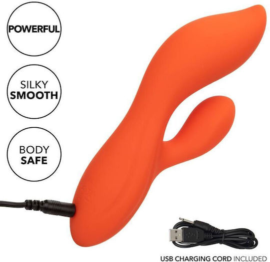 Calexotics Stella Dual Teaser Δονητής Rabbit Orange