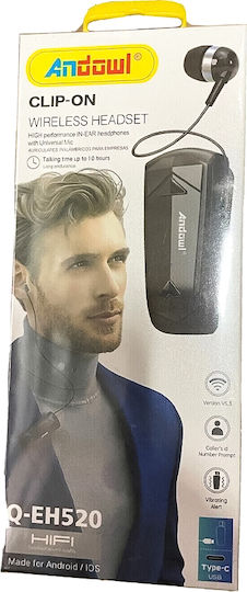 Andowl Q-EH520 In-ear Bluetooth Handsfree Cască Negru