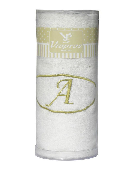 Viopros Pânză de față Monogramă Ξ 50x100cm. Ecru Greutate 480gr/m²