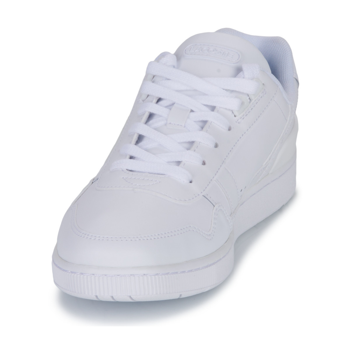 Basket Lacoste Dames T-Clip 0722 1 SFA Wht Lt Pnk 743SFA00411Y9