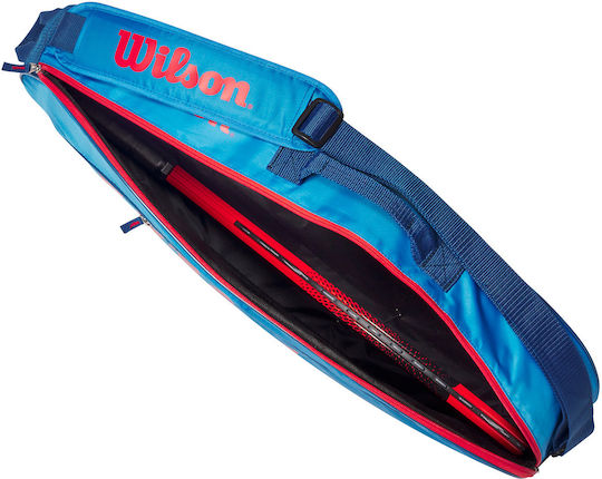 Wilson Παιδική Τσάντα Ώμου / Χειρός Τένις 3 Ρακετών Μπλε