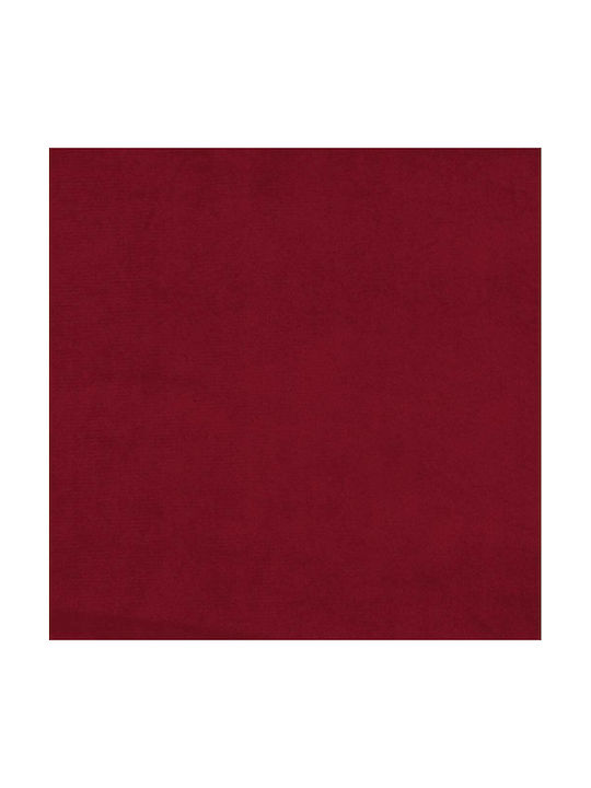 vidaXL Velvet Burgundy Sofa Cushion 2 pcs 15x50 cm
