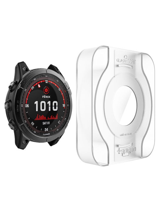 Spigen GLAS.tR EZ Fit Tempered Glass for the Garmin Fenix 7X 2pcs AGL04633