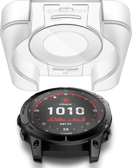 Spigen GLAS.tR EZ Fit Tempered Glass for the Garmin Fenix 7X 2pcs AGL04633