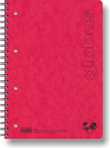 Globus Spiral Caiet Cu dungi B5 1buc (Culori diverse)